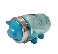 Jarware x Ball 窄口粉藍豬存錢撲滿梅森罐