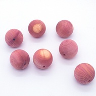 35mm Scented Red Cedar Wood Balls Wardrobe Shoe Cabinet Deodorizer Car Bag Hanging Pendant