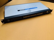 สวิตช์ Linksys SRW2024 - 24 Port 10/100/1000 Gigabit Switch มีประกัน