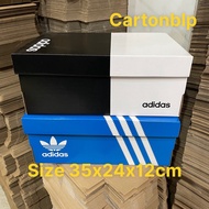 Combo of 20 GENUINE adidas shoe boxes size 35x24x12 cm MULTIPLE COLORS