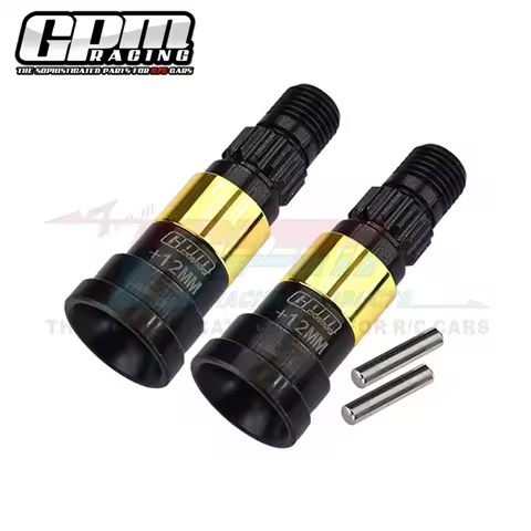 GPM for Traxxas 1/6 XRT 1/5 X-MAXX 8S RC Car Upgrade Accessories Metal Steel Front Rear Lengthened 1