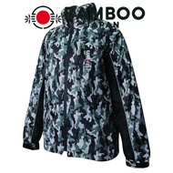 76Lubricants Progres Rain Jacket - Black & Camouflage