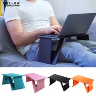 YSN-Laptop Stand Space-saving Foldable Computer Support Stand Adjustable Small Laptop Desk for Home