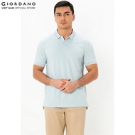 GIORDANO Áo Thun Nam Có Cổ Trơn Polo 01012018