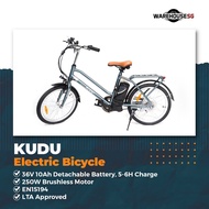 KUDU EBIKE/ELECTRIC BICYCLE 36V 10AH EN15194