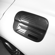 Car Exterior Accessories Carbon Fiber Style Fuel Tank Oil Cap Gas Cover Trim For Genesis G70 2021 20
