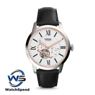 Fossil ME3104 Townsman Automatic Black Leather  men's Watch