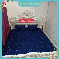 Ga trải giường kích thước 1m8x2m được chọn mẫu dâu tây trắng