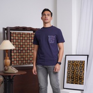 [RAYA 2024] T-Shirt OBLIGASI Pocket Batik Terengganu Roundneck High Quality Cotton Casual Baju lelaki #BYNIKS