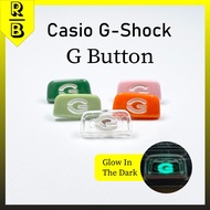 [RBB] Casio Button G Dw6900 G Button G Shock Replacement Glow In The Dark Custom G Button Dw6900 Wat