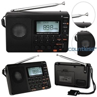 T0# Digital AM FM Radio TF Card Support Rechargeable Radio Digital Tuner and Pre [countless.sg]