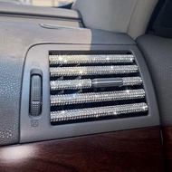 Car interior personality diamond air outlet paste air conditioning outlet crystal diamond decoration