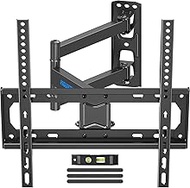 MOUNTUP Full Motion TV Wall Mount for 26-55 Inch TVs, Corner Wall Mount Single Articulating Arm TV B