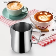 # zhangjin # Stainless Steel Milk Frothing Pitcher Espresso Steaming Coffee Barista Latte Frother Cu