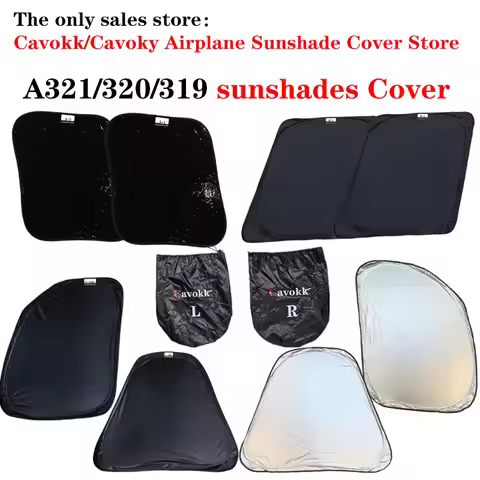 Cavokk/Cavoky Airbus320 A320/321/319 Sunshades Cover 2nd Generation