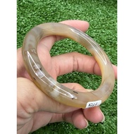 54mm Sakura agate bangle
