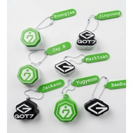 Clicker GOT7 Logo Keychain - Member Name Tag
