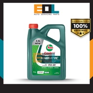 (100% Original) CASTROL MAGNATEC 0W20 Fully Synthetic Engine Oil - 3.5L Minyak Hitam Castrol