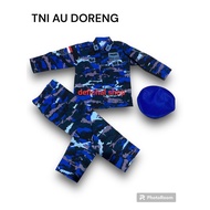 Auri camouflage shirt camouflage shirt complete children'sbiru + belt