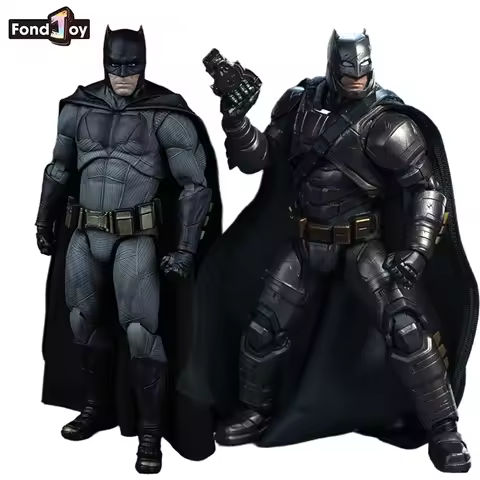 Fondjoy DC Heavy Armor Batman Movie Character Model Light Armor Big Batman 1/9 Action Figures 19cm C