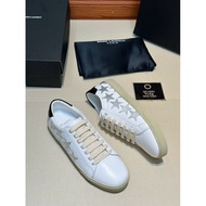 ️[Hight Quality] - Snk Shoes - YSL Statue Court Shoes Embroidered with White Stars in Leather - QC S