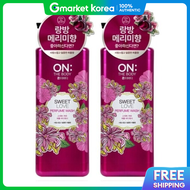 ON THE BODY | เจลอาบน้ำ Sweet Love Peach White Musk Low pH 900 กรัม × 2