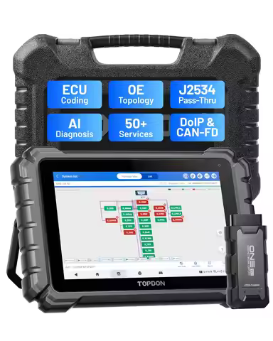 2026 TOPDON ONE Lite 10.1" Diagnostic Scan Tool ECU Coding & J2534 Programming