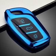 เคสรถยนต์ MG6 ZS MG5 เคสกุญแจรถยนต์พลังงานทดแทนแบบมีซิปสำหรับผู้ชายและผู้หญิง สไตล์เรียบง่าย