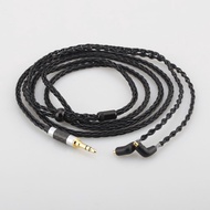 New Audiocrast 3.5mm 2.5mm XLR 4.4mm 8 Core Silver Plated OCC Earphone Cable for Etymotic ER4 XR SR 