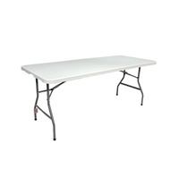 Meja Lipat Plastik 180cm / Meja Lipat Plastik Koper 180cm