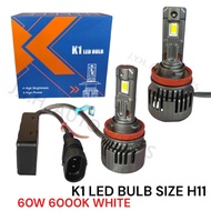 K1 LED BULD H11 6000K PLUG AND PLAY