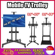 SG 32"-72" inch Mobile LCD TV Stand Vertical TV Trolley Stand Adjustable All-in-one TV Floor Cart
