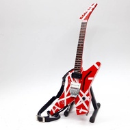 Kramer Evh Charve eddie VAN HALEN Explorer Guitar Miniature Export Quality Free strap