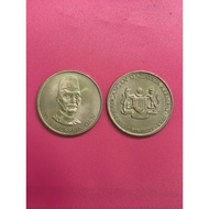 Syiling Lama Malaysia 1 Ringgit Tun Hussein Onn