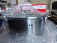 Fissler 24cm 雙耳湯鍋連玻璃蓋 約5公升