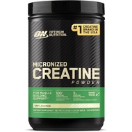 Optimum Nutrition Micronized Creatine Monohydrate, Tanpa Perisa, 120 Hidangan, 600g (Pembungkusan Me