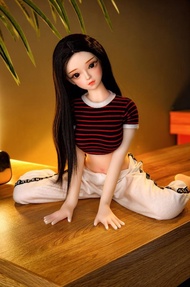 sexytoys Pria Doll TPE Boneka Full Silikon 60cm Dada Tengah