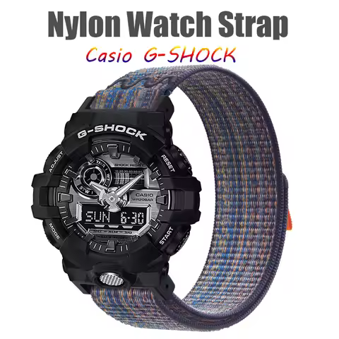 New Nylon Strap For Casio G-Shock GA-100/110/120/140/200/400/700 800 GD-100/110/120 G-8900 GLS-100 W