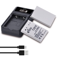Pickle Power EN-EL5 Battery and LED Charger for Nikon EN-EL5 MH-61 Compatible with Nikon Coolpix 370