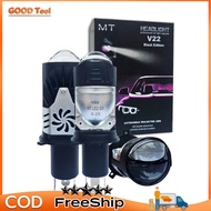 Mini Ball LED Headlight H4 V30 - V22 Osram 55w Output for Cars and Motorcycles