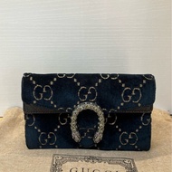 古馳/Gucci 酒神mini 絲絨 98新 原始品相
