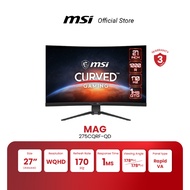 MSI GAMING MONITOR MAG 275CQRF-QD CURVED | 27" WQHD | Rapid VA | 170Hz | 1ms (จอมอนิเตอร์)