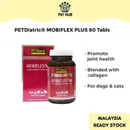 PETdiatric MOBIFLEX PLUS 60 Tablets Collagen Type 1 & 2 Joint Health Supplement Cat Supplement Dog S