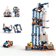 Sembo block Rocket 930Pcs Engine model kit, Toys for boys 7 to 8 year old, Building Blocks Toys‑Birt