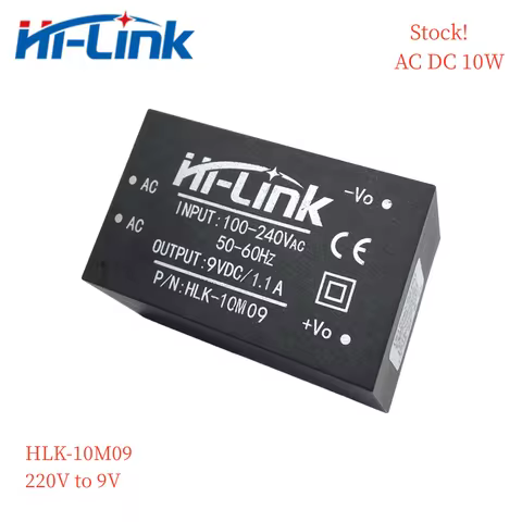 Hi-Link HLK-10M05 10M12 10M15 10M24 10M03 220v 5V 10W AC DC isolated switching step down power suppl