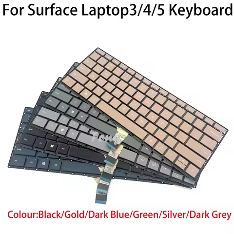 Original Keyboard For Microsoft Surface Laptop3 1867 1868 1873 Laptop4 1951 1958 Laptop5 Keyboard 13
