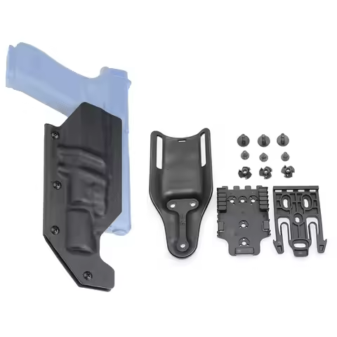 Tactical Kydex QLS Gun Holster for GL 17 19 20 21 34 Walther PPQ CZP-10C Pistol Case Holster Belt Ca
