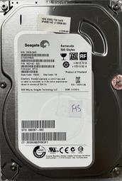 @淡水無國界@ 良品 希捷 Seagate 500G  二手 硬碟 3.5吋 機㭜硬碟 已測試 零件 編號:F15