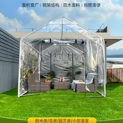 Hot salesWinter Outdoor Transparent Tent, Flower Shed, Market Night Market, Advertising Stall, Rains