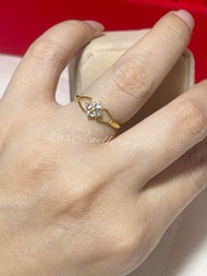 Cincin emas muda 1 gram + cincin dewasa emas muda + cincin wanita + cincin emas asli + cincin kemban